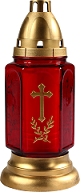 Candelă sticlă 190G