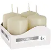 Lumânări stâlp (4 buc.) - SW40/60 A4 - Light Candel Art – Lumânări şi candele din parafină