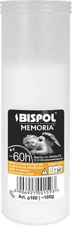 BISPOL - P160 - Candelă rezervă - 60h
