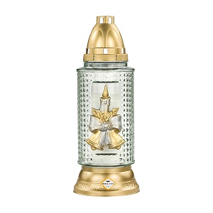 Candelă de Crăciun cu decor lumânare CH-956-LUM