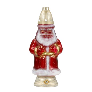 Candelă din sticlă în formă de Moș CH-MOS-BIG