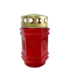 Candelă din plastic mini capelă alb SV-CAPEL