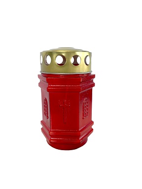 Candelă din plastic mini capelă alb SV-CAPEL