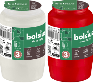 Candelă rezervă BO-RC3-LCA Alb / Roșu
