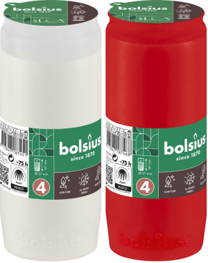 Candelă rezervă BO-RC4-LCA Alb / Roșu
