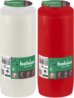 Candelă rezervă BO-RC7-LCA Alb / Roșu