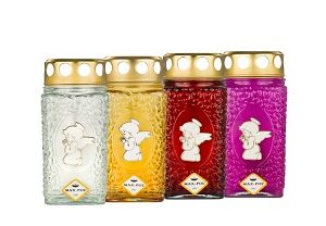 Candelă sticlă 185-ING MIX