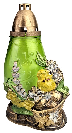 Candelă sticlă PS373-COS-PUI