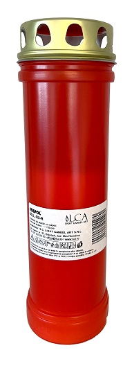 Candelă plastic cu capac Bispol - 60LL-FB
