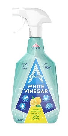 Astonish - Soluție de curățare cu Oțet alb  multi suprafețe 750 ml - Citrice