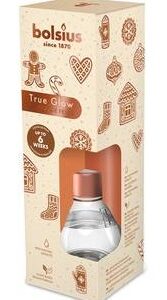 Odorizant difuzor cu bețișoare pentru casă - Bolsius Cookie Fever - TRU-DIFT60-30-TG