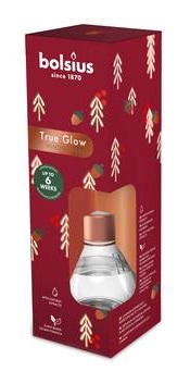 Odorizant difuzor cu bețișoare pentru casă - Bolsius Winter Spices - TRU-DIFT60-99-TG