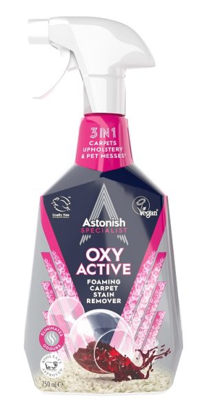 Astonish Specialist - Oxy Active Soluție de curățare pentru covoare și tapițerii