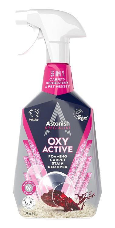 Astonish Specialist - Oxy Active Soluție de curățare pentru covoare și tapițerii