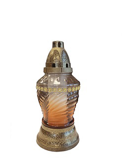 Candelă sticlă 899-BR-G