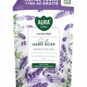 Aura Care - Săpun lichid rezervă 900ml + 100ml gratis - Lavandă