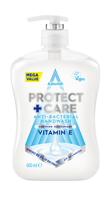 Astonish - Săpun lichid - Antibacterian Protect & Care Vitamina E