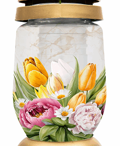 Candelă sticlă Bolsius 3L-FLO