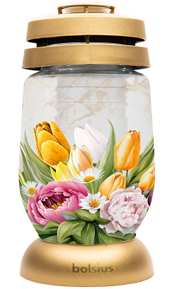 Candelă sticlă Bolsius 3L-FLO