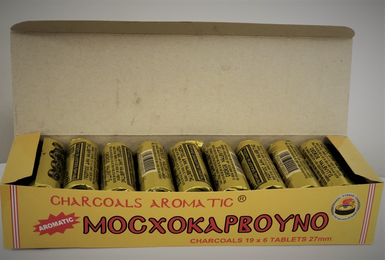 Cărbune aromat cu tămâie Grecia - CRB-6TI