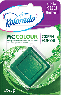 KOLORADO - H-WCCx-xxxx - Odorizant WC cuburi pentru rezervor - 45 g