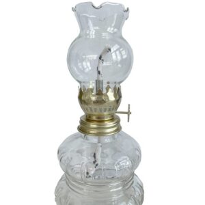 Lampă mică în formă rotundă, pentru ulei parafinic nearomat - 16cm - LMP-ROT