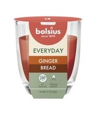 Lumânare parfumată în pahar Bolsius 2 culori -  Ginger Bread - LPP2-80/70-395