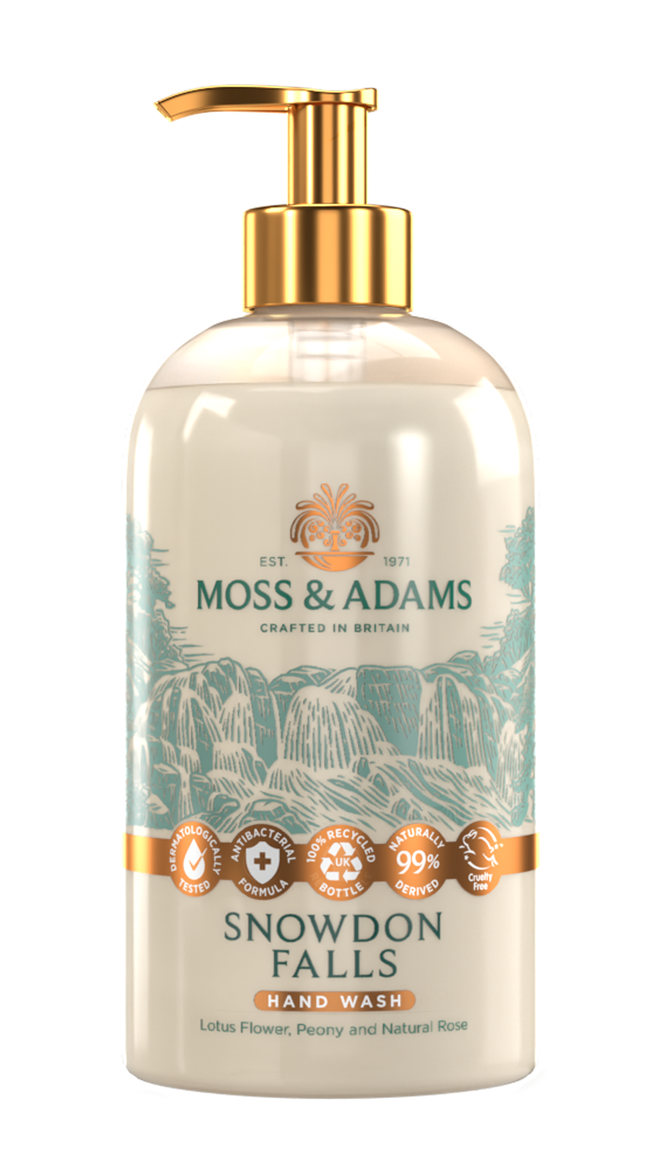 Moss & Adams - Săpun lichid - Snowdon Falls Uplifting