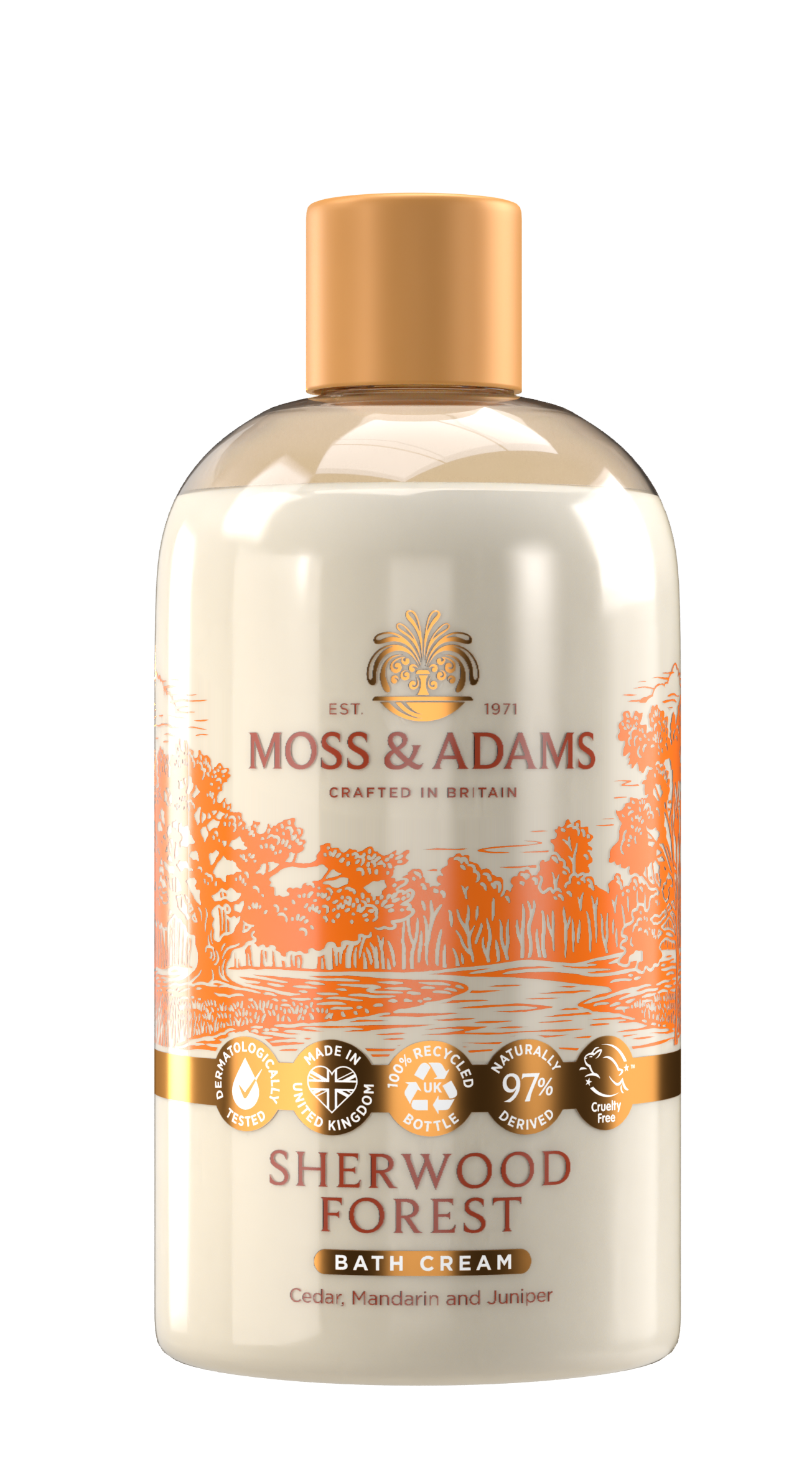 Moss & Adams - Cremă de duș - Sherwood Forest