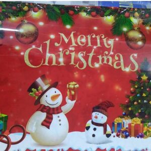Blat plastic protecție de pus pe masă imprimeu Crăciun - gros 97x57cm - MUS-CHS-BLAT-G-97X57