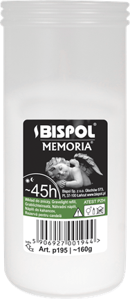 BISPOL - P195 - Candelă rezervă - 45h