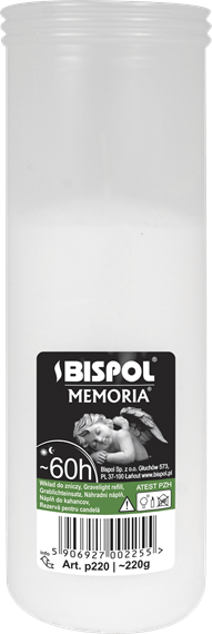 BISPOL - P220 - Candelă rezervă - 60h