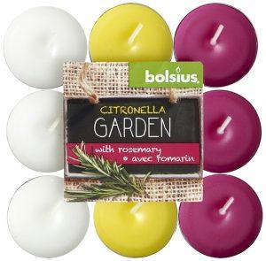 Lumânări pastilă BOLSIUS Citronella - Rozmarin (18 buc.)
