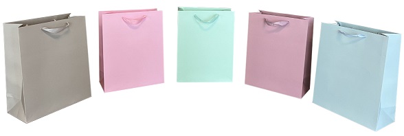 Pungi cadou - Premium LARGE Mix Monocolor 26,5x33,5x13cm - PC-PL-MIX-MON