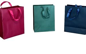 Pungi cadou - Premium MEDIUM Mix 2 Monocolor 20x25x10cm - PC-PM-MIX2-MON