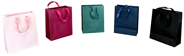 Pungi cadou - Premium MEDIUM Mix 2 Monocolor 20x25x10cm - PC-PM-MIX2-MON