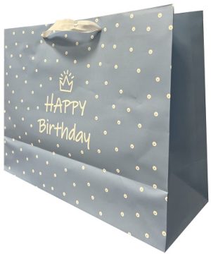 Pungi cadou - Standard HORIZONTAL Special Day Blue 33,5x26,5x13cm - PC-SH-SDB
