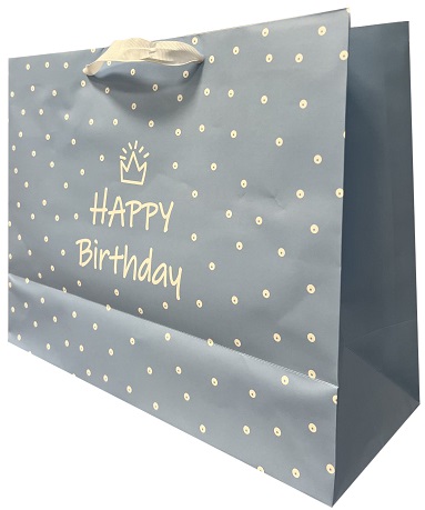 Pungi cadou - Standard HORIZONTAL Special Day Blue 33,5x26,5x13cm - PC-SH-SDB