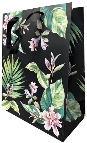 Pungi cadou - Standard LARGE Exotic Flowers 26,5x33,5x13cm - PC-SL-EF