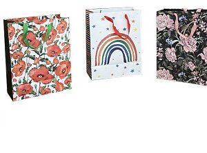 Pungi cadou - Standard LARGE Mix 1 Floral 26,5x33,5x13cm - PC-SL-MIX1-FLO
