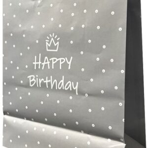 Pungi cadou - Standard LARGE Special Day Grey 26,5x33,5x13cm - PC-SL-SDG