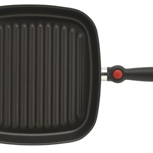 Tigaie Grill cu mâner reclinabil 28x28 cm - Special Cookwares - Italia - PD-GRILL-28X28-REC (P1430)