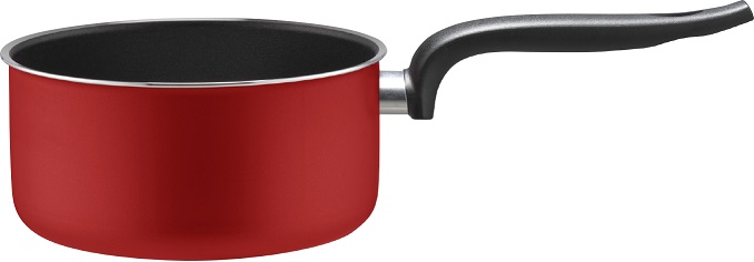 Oală rotundă cu un mâner, 16 cm, 1,5 litri - Live Red - Italia - PD-RED-OAL16 (C1625)