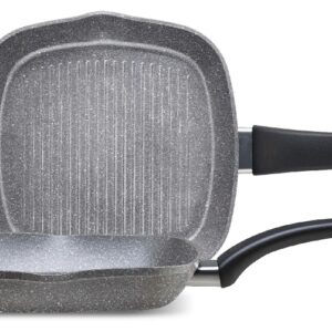 Tigaie Grill Union, 28x28 cm - Full Induction - Italia - PD-UNI-GRILL28X28-INDF (S2840)