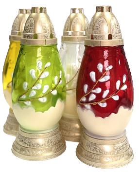 Candelă sticlă PM-577-OU-MIX