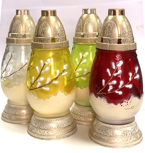 Candelă sticlă PM-590-OU