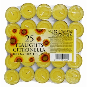Lumânări pastilă anti-țânțari citronella CIT P25