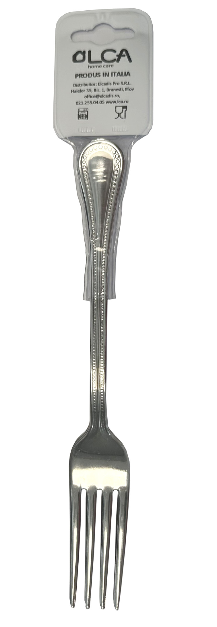 Set 3 buc Furculita Corona - Inox fabricat in Italia - TK-S3-COR-FRC
