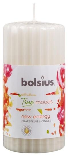 BOLSIUS - TRU-STP-120-58-xx - TRUE - Lumânare stâlp parfumat 120 x 58 mm – (Colecția pentru Crăciun)