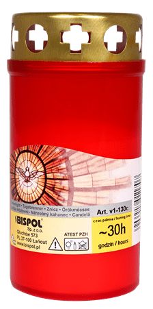 Candelă cu capac Bispol - V1-130